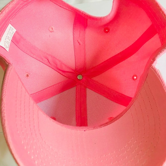 Pink Rhinestone Embellished Cap - Picture 7 of 11